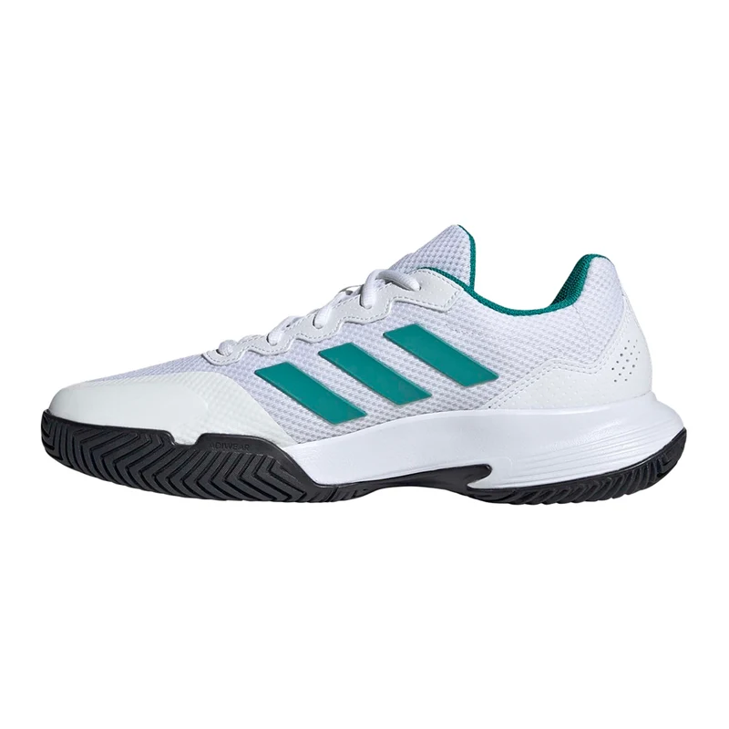 ADIDAS GAMECOURT 2 M Clay White/Green FW25 (Zapatillas)
