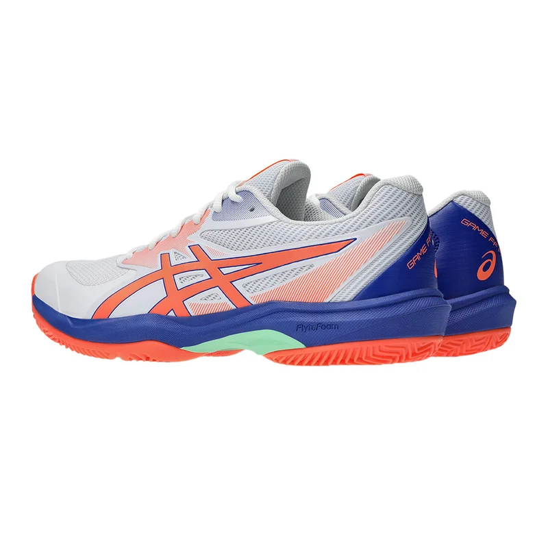 ASICS GEL GAME FF Padel White/Orange FW25 (Zapatillas)