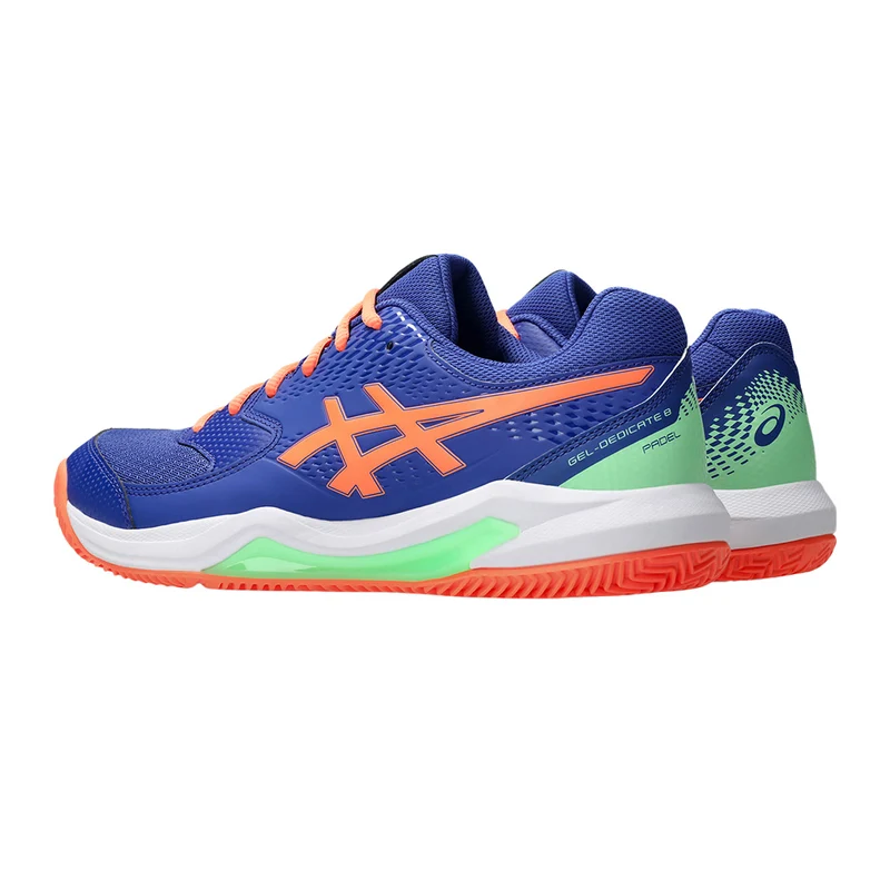 ASICS GEL DEDICATE 8 Padel Blue/Orange FW25 (Zapatillas)