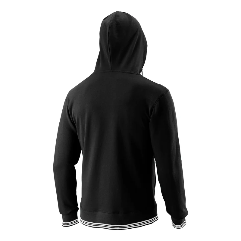 Bela Slimfit Hoody Herren-Schwarz,Weiß