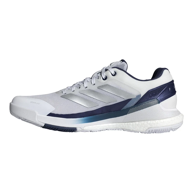 Crazyquick Boost Padelschuh Herren - weiß, silber