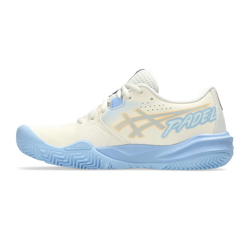 Gel-Challenger 15 Padelschuh Damen - creme, blaugrau