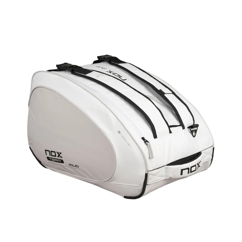AT10 Team Padelschlägertasche -weiß, grau