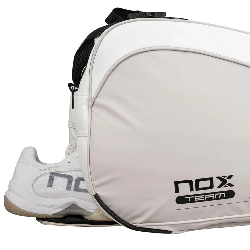 AT10 Team Padelschlägertasche -weiß, grau
