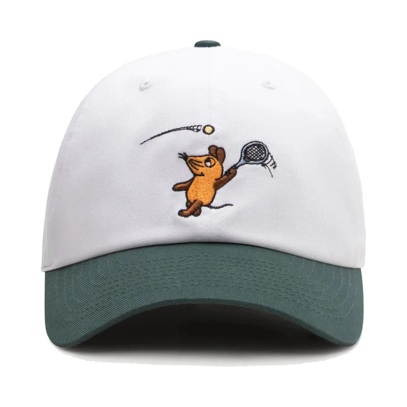 Maus Tennis – '09 Polo Cap Unisex - weiß, grün