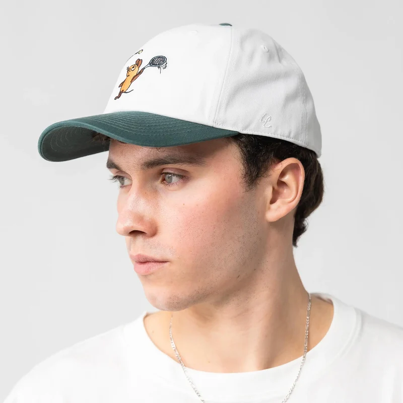 Maus Tennis – '09 Polo Cap Unisex - weiß, grün