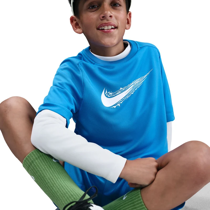 Dri-Fit Multi T-Shirt Kinder-Blau