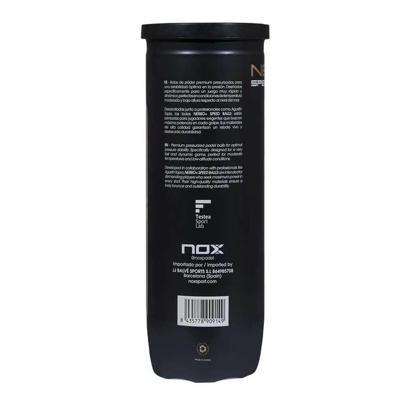 Bote 3 Pelotas NOX NERBO Plus Speed