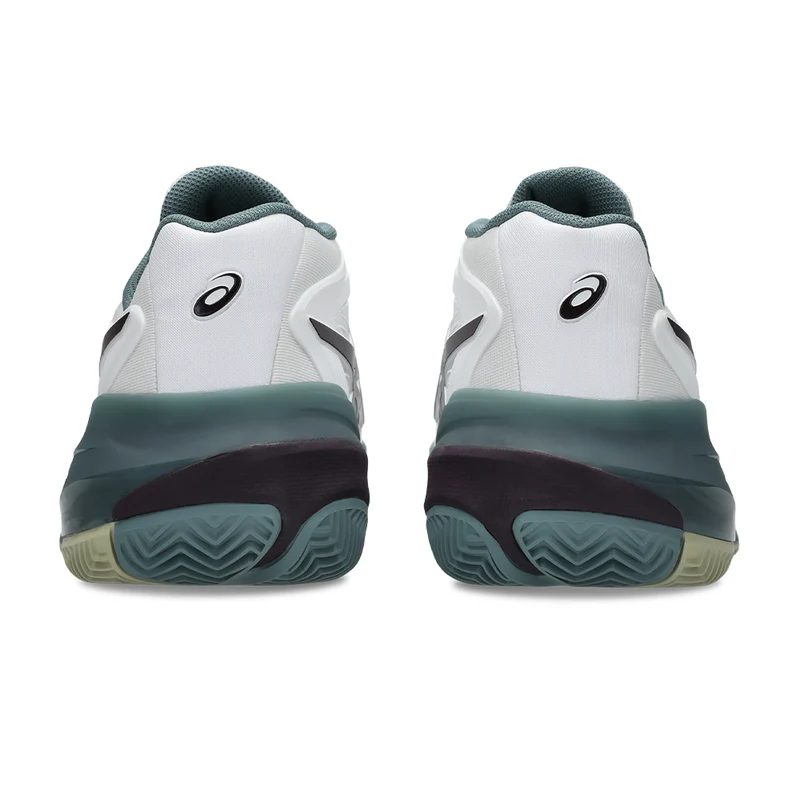 ASICS GEL RESOLUTION X Clay White/Green FW26 (Zapatillas)