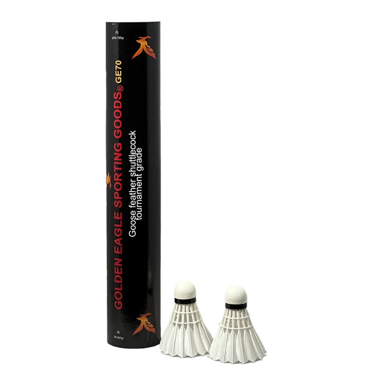 GE70 Golden Eagle Badminton Feather Shuttlecock