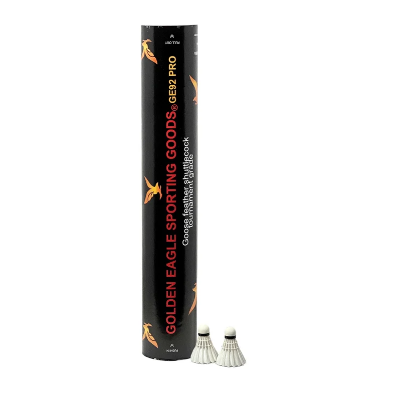 GE92 Pro Golden Eagle Badminton Feather Shuttlecock