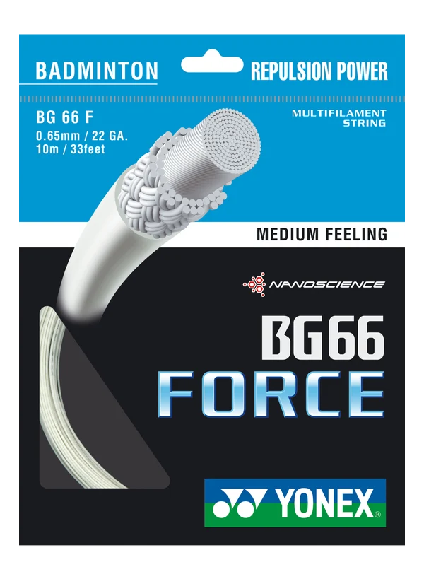 Yonex BG-66 Force Badminton String Set (10m)