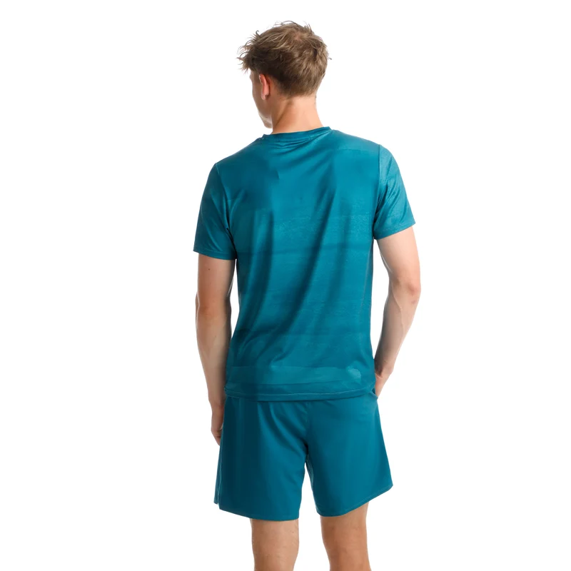 Create Receiver Wipe T-Shirt Herren-Petrol,Weiß