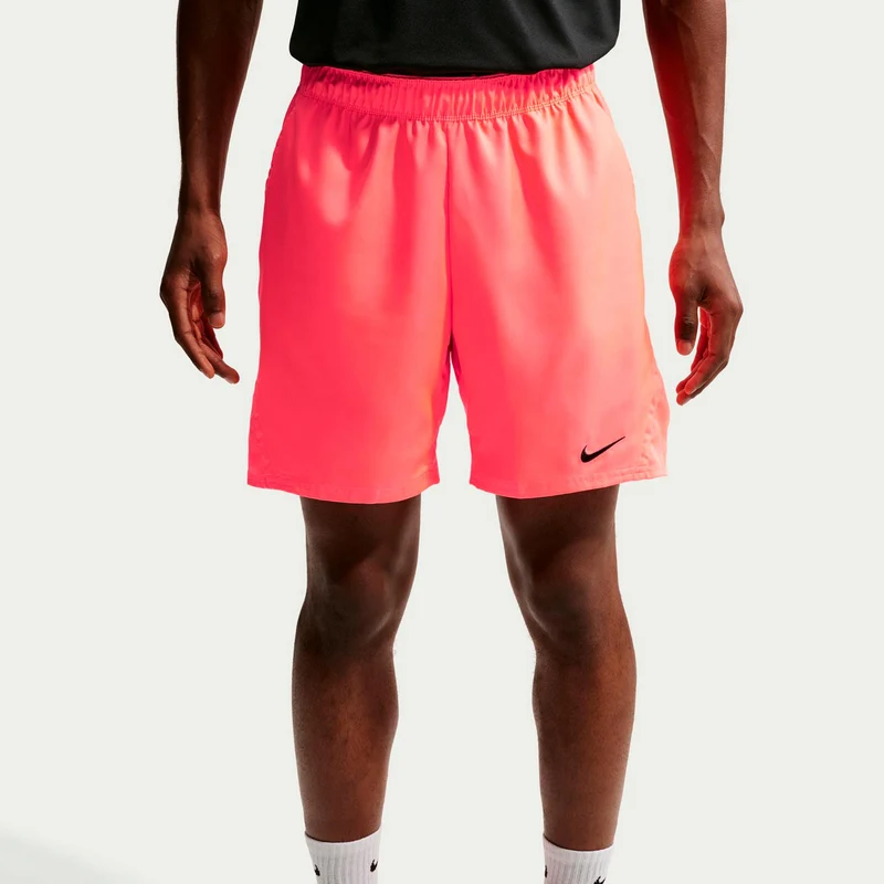 Court Victory Dri-Fit 7in Shorts Herren - koralle, schwarz