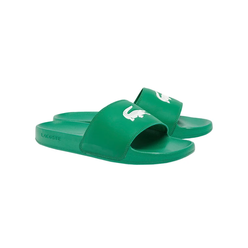 LACOSTE SERVE SLIDE Men Green/White (Zapatillas)
