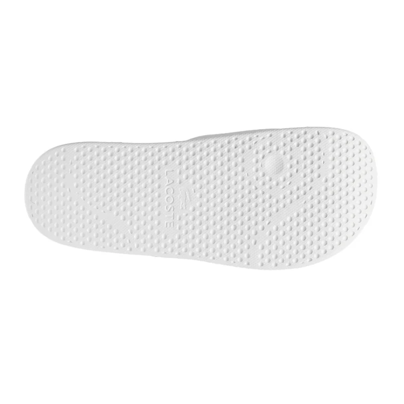 LACOSTE SERVE SLIDE Men White/Green (Zapatillas)