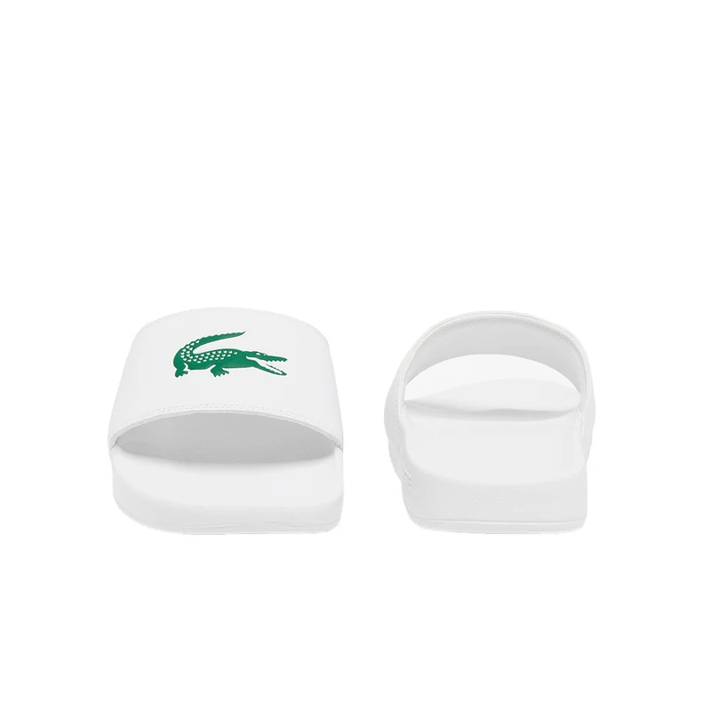 LACOSTE SERVE SLIDE Men White/Green (Zapatillas)