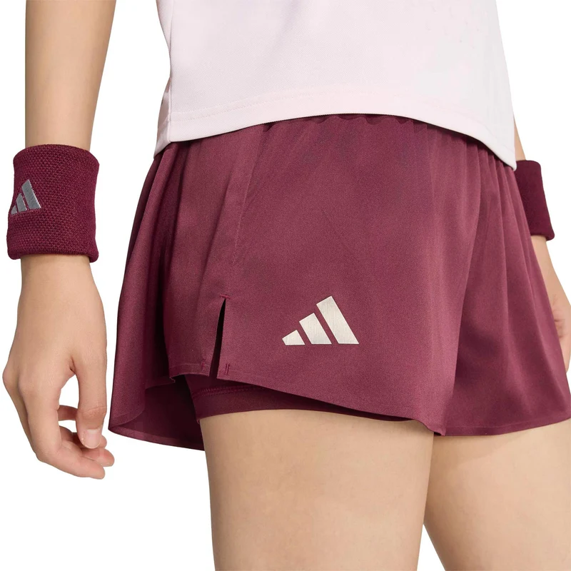 Pro Shorts Damen - weinrot