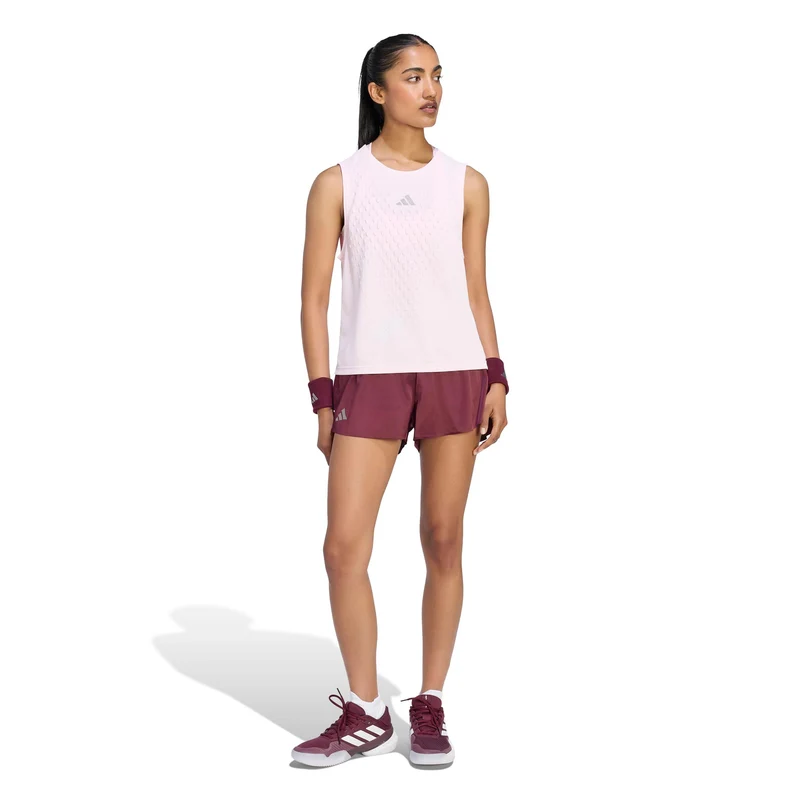 3D Pro Tank-Top Damen - pastellrosa, silber