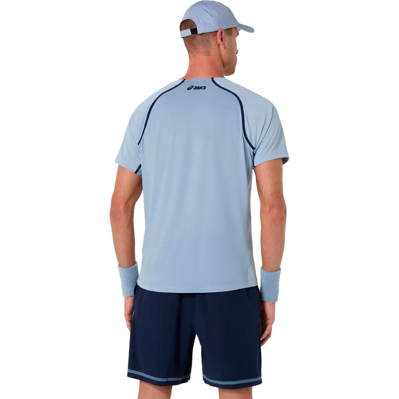 Match T-Shirt Herren-blaugrau