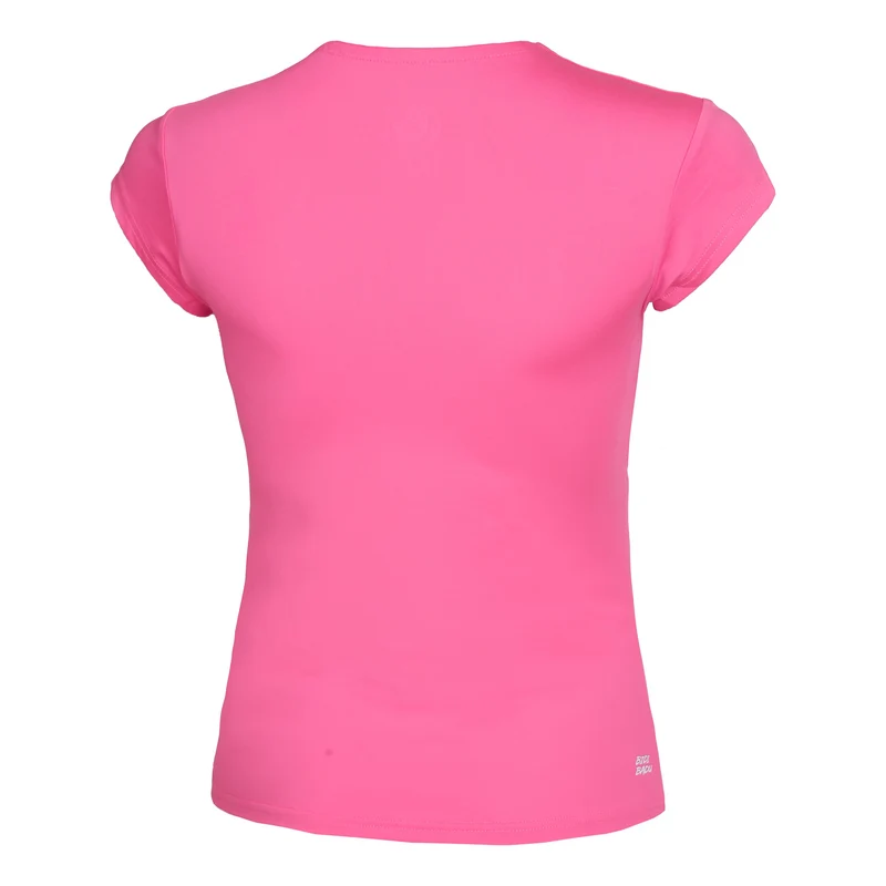 Bella 2.0 Tech V-Neck T-Shirt Damen-Pink,Weiß