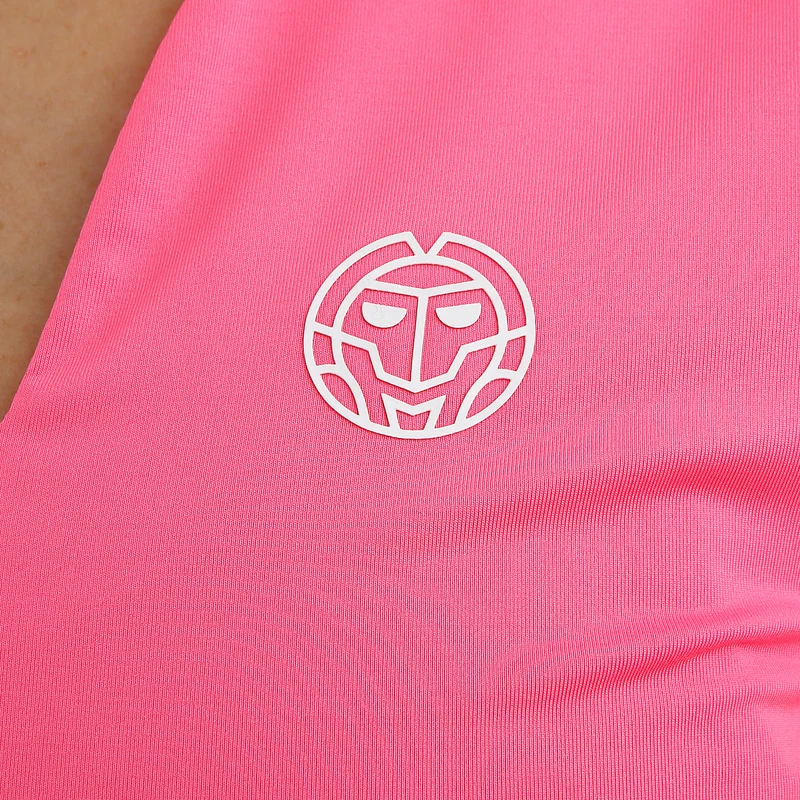 Bella 2.0 Tech V-Neck T-Shirt Damen-Pink,Weiß