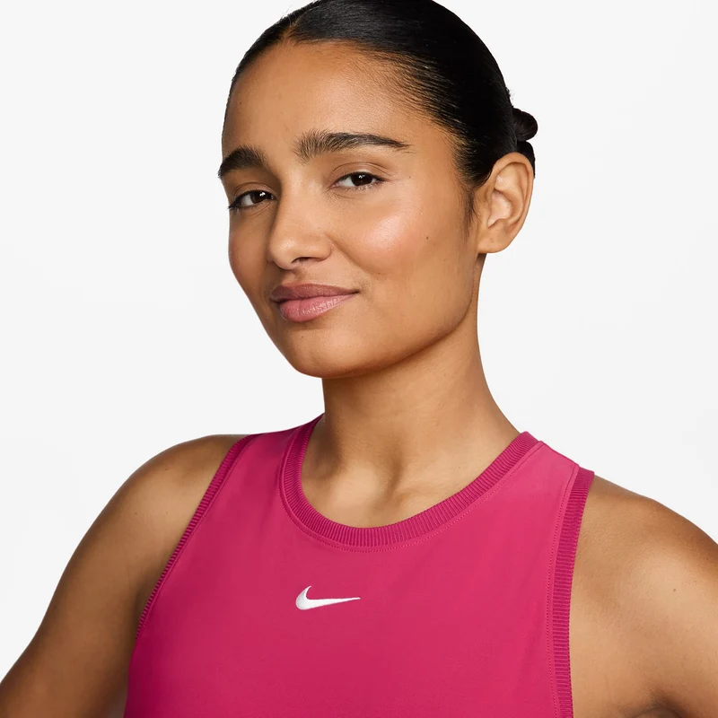 Dri-FIT Victory Kleid Damen - berry, weiß