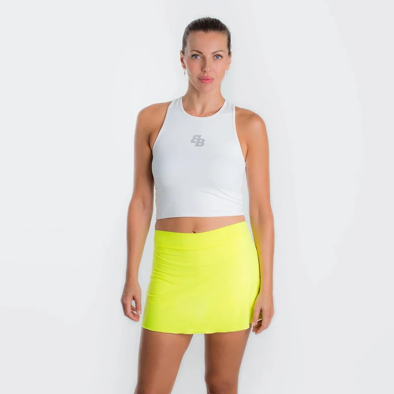 Basica Corta Tank-Top Damen-Weiß