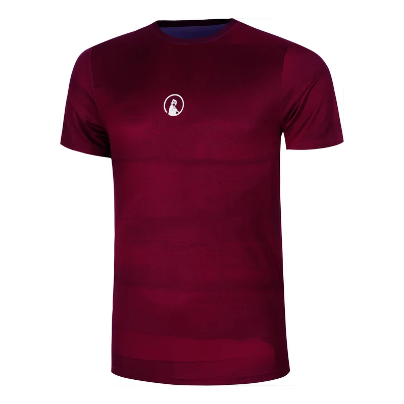 Create Receiver Wipe T-Shirt Herren-Weinrot,Weiß