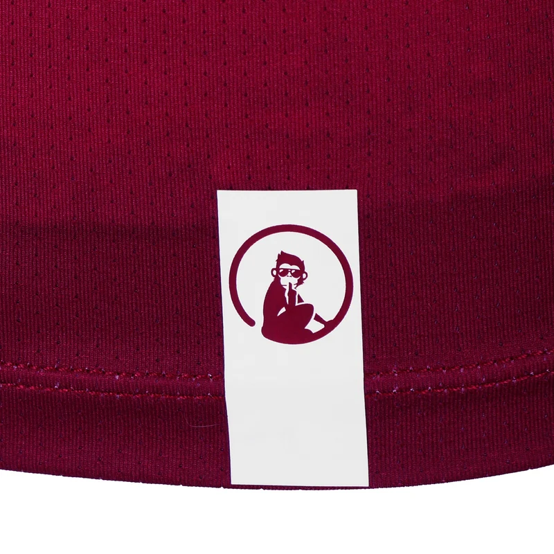 Create Receiver Wipe T-Shirt Herren-Weinrot,Weiß