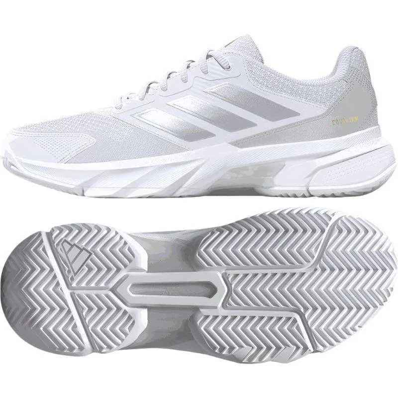 Adidas CourtJam Control 3 W Padel Shoes (White)