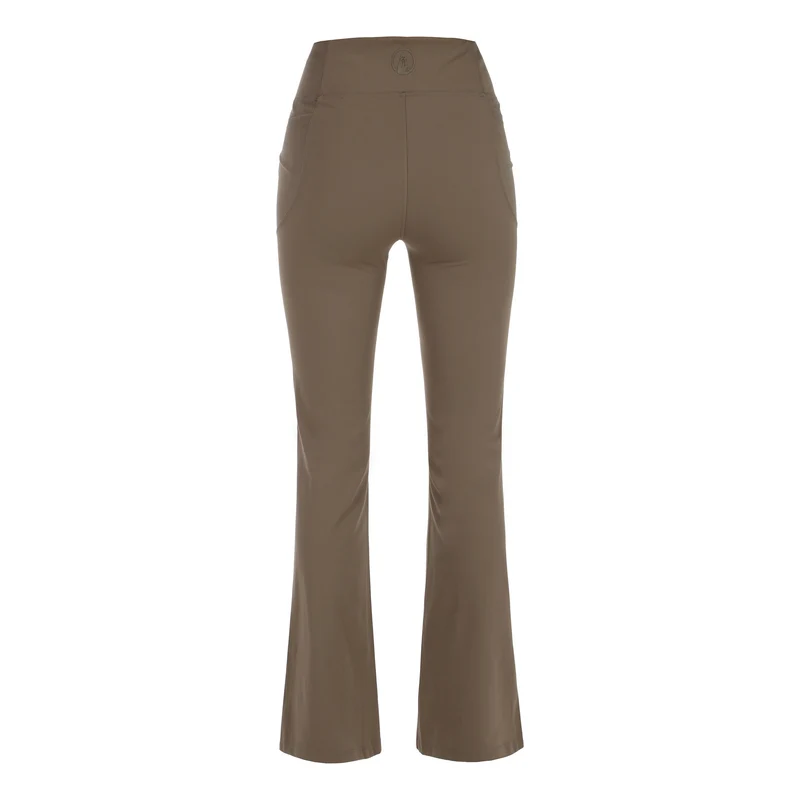 Tonal Core Flare Trainingshose Damen - grau, braun