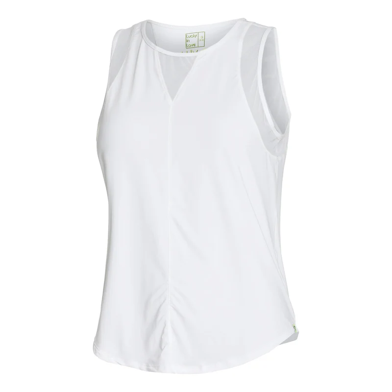 Chill Out Tank-Top Damen-Weiß