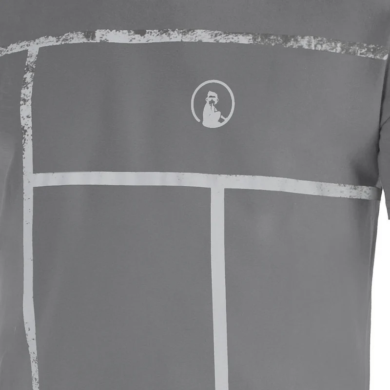 Crush Court T-Shirt Herren-dunkelgrau, hellgrau