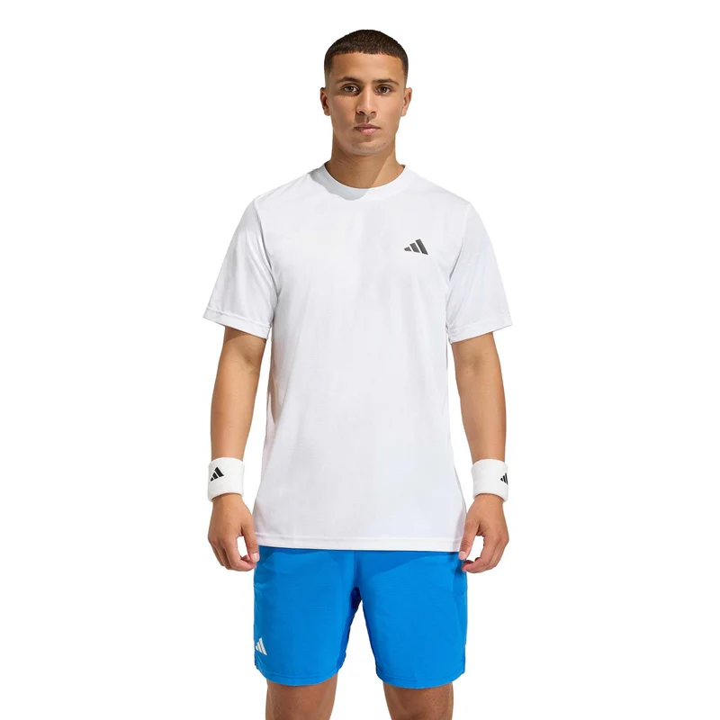 Club Graphik T-Shirt Herren-weiß