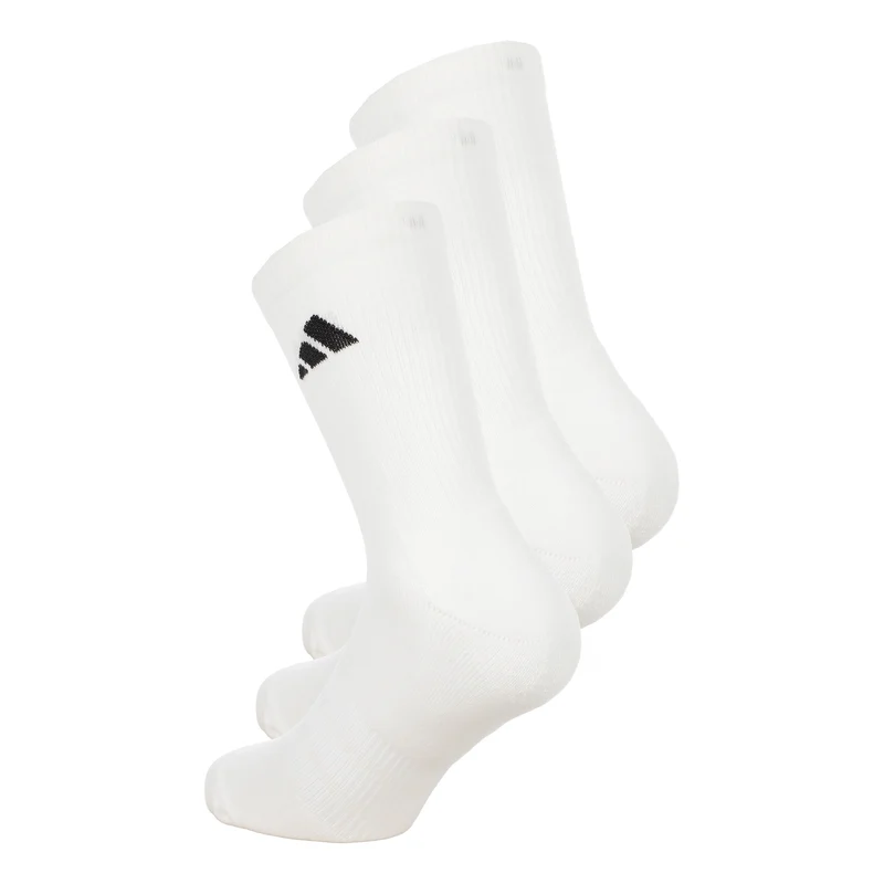 Essentials Crew 3P Tennissocken Unisex-weiß, schwarz