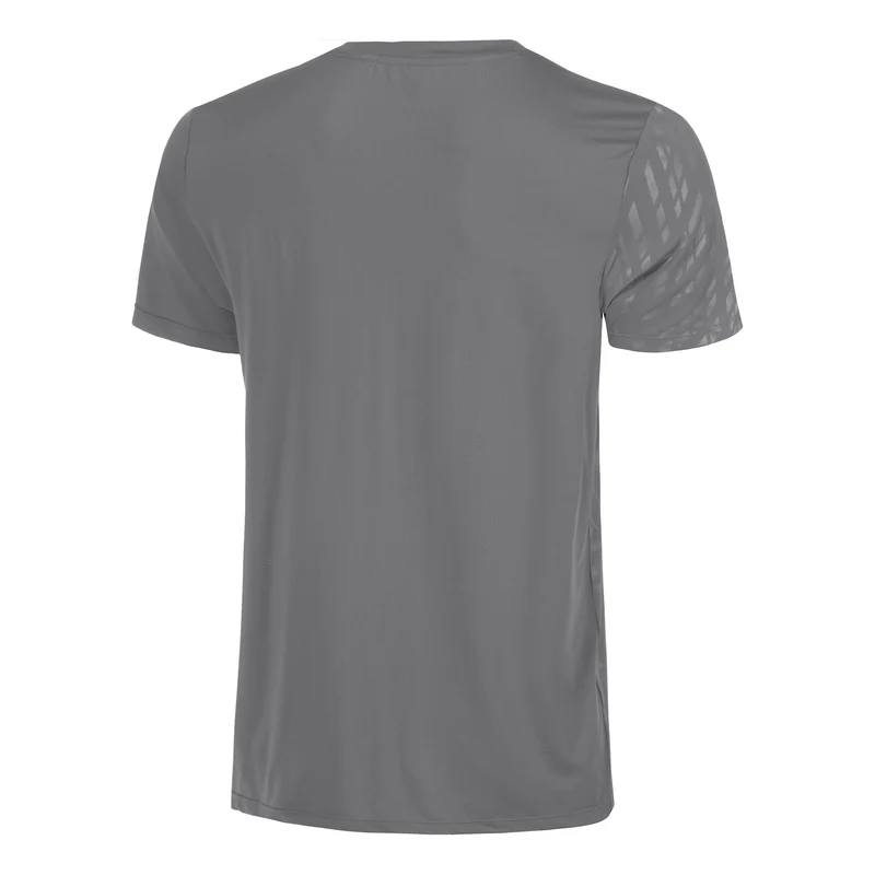 Receiver Embossed T-Shirt Herren - grau, weiß