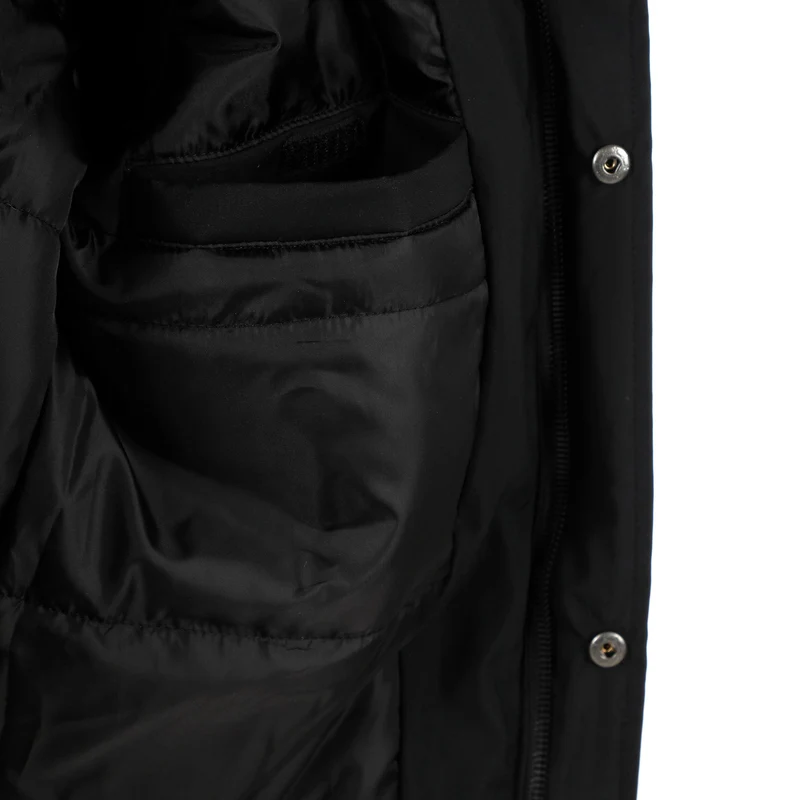 Get Warm Outdoor-Jacke Unisex-schwarz