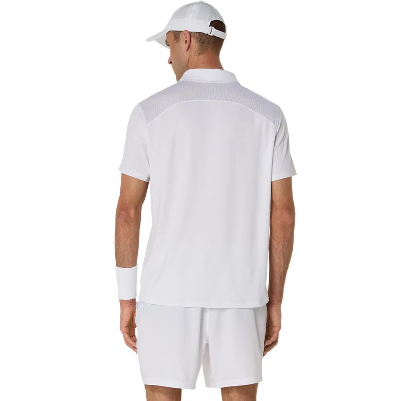 Court Polo Herren-weiß
