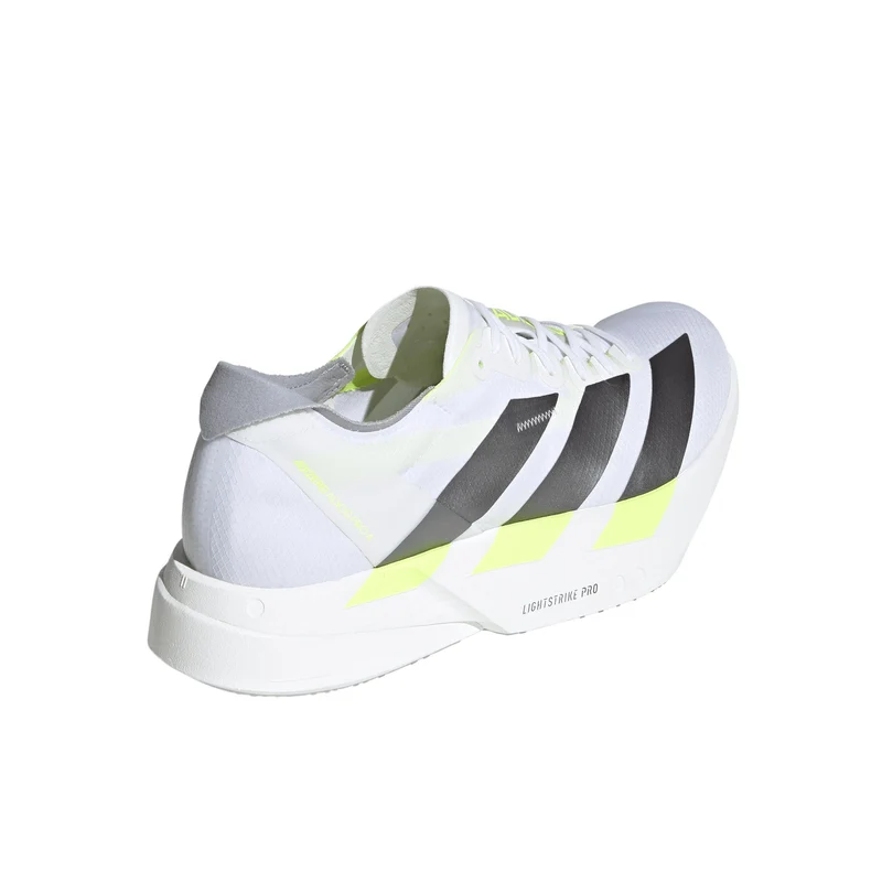 adizero Adios Pro 4 Wettkampfschuh Herren - weiß, grau