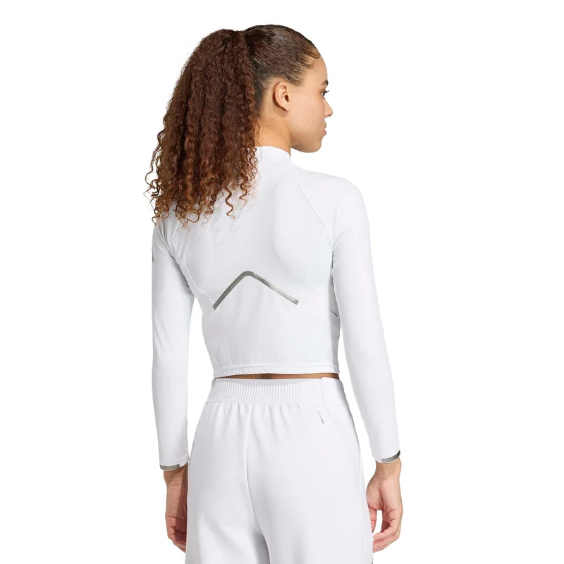 Pro Trainingsjacke Damen - weiß