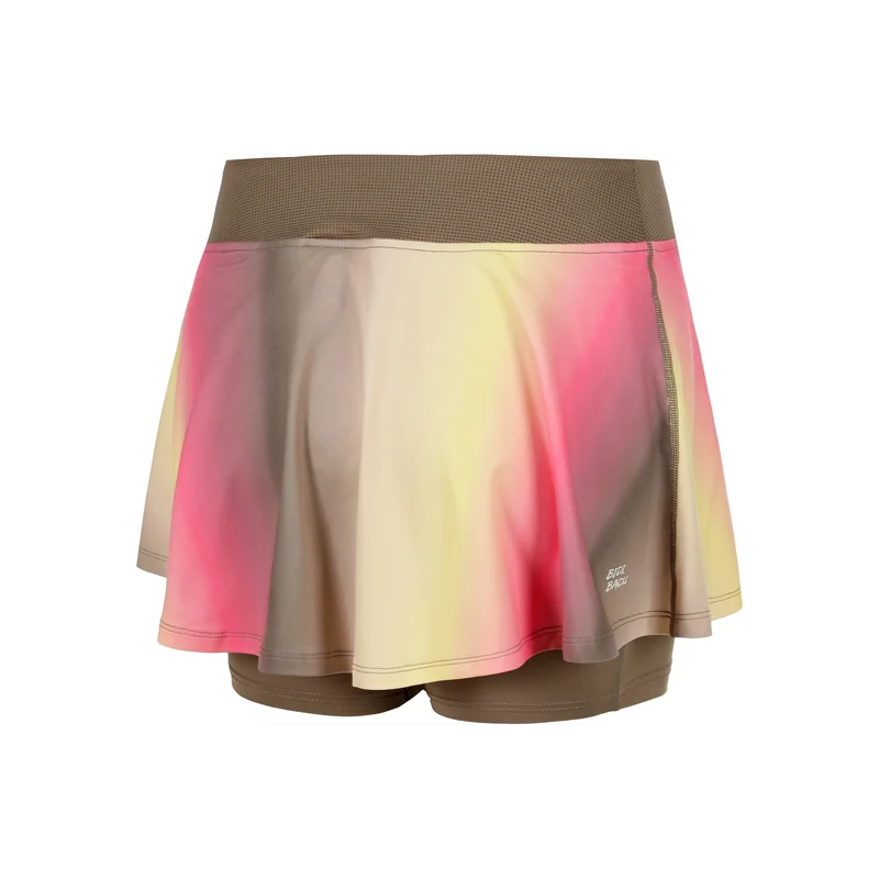 Spectrum Printed Wavy Rock Damen-Braun,Gelb