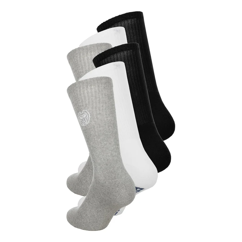 Don Carlito XXL Crew Move Tennissocken-Grau,Schwarz