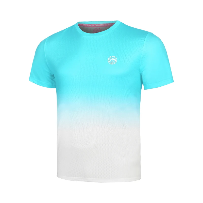 Crew Gradiant T-Shirt Jungen-Türkis,Weiß