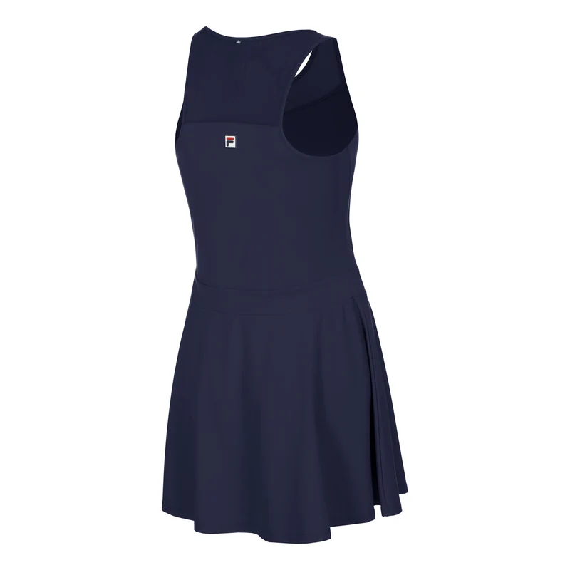 Franja Kleid Damen-Dunkelblau