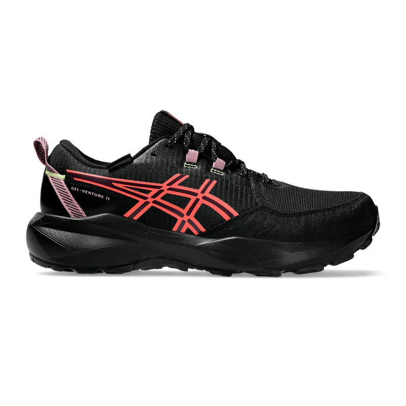 GEL-VENTURE 11 WATERPROOF Trailschuh Damen - schwarz, koralle