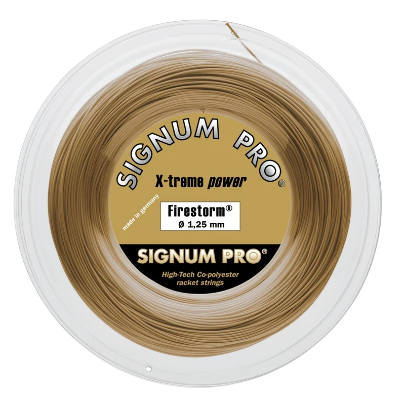 Firestorm Metallic Saitenrolle 200m-Gold