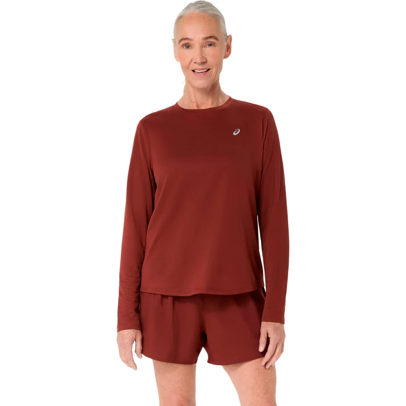 Core Laufshirt Damen - dunkelrot