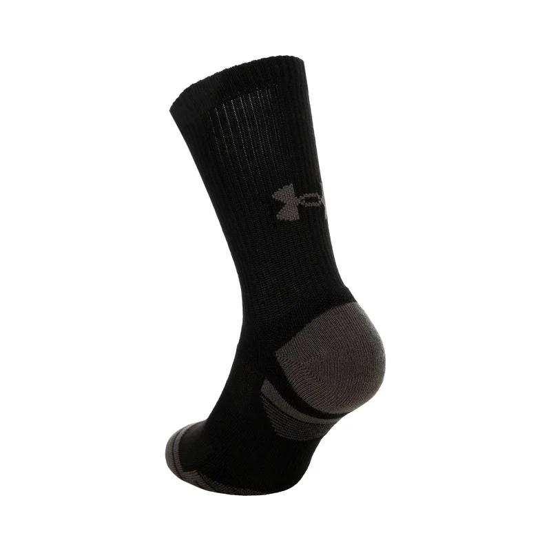 Performance Tech Crew Sportsocken 3er Pack Unisex - schwarz, dunkelgrau