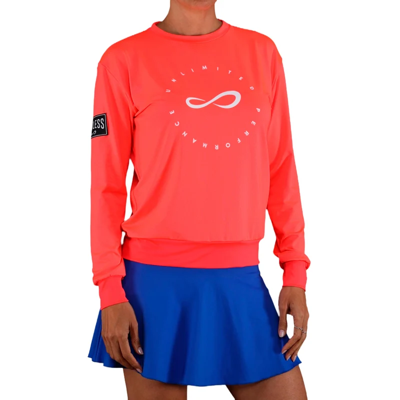 Inner Tech Sweatshirt Damen-koralle